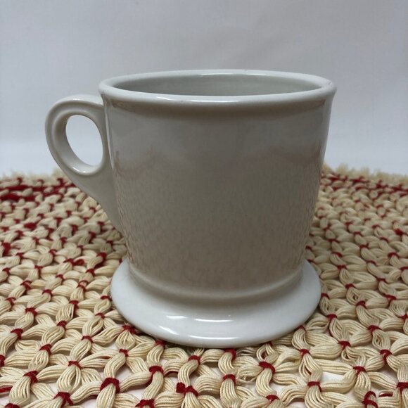 anthropologie shaving monogram coffee tea mug cup - Picture 3 of 7